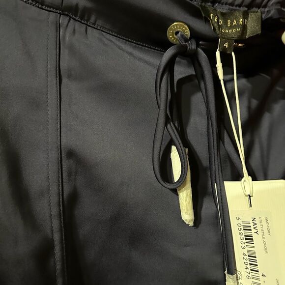 TED Baker Trouser Dressy Torily High Waisted Trousers 
Draw string Slacks NWT - Picture 14 of 15